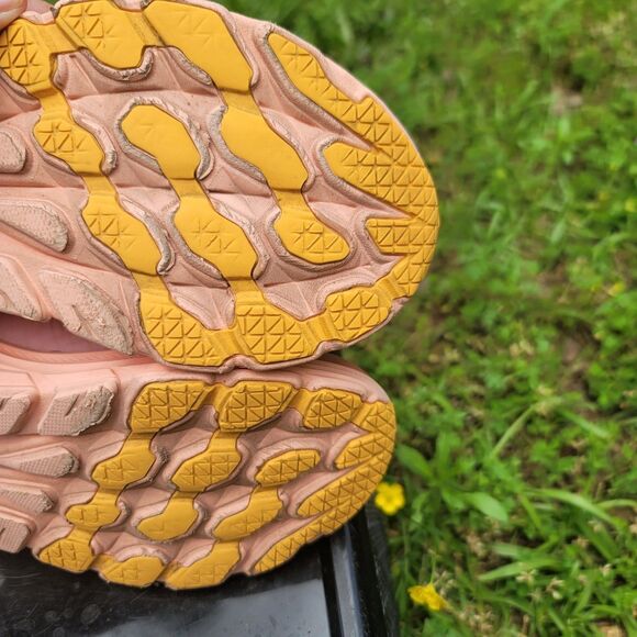 Hoka Rincon 3 Orange/Blue Running Shoes Womens Size 8B - Picture 6 of 14